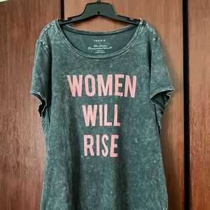 Torrid Vintage Wash Screen Print Tee - Size 3